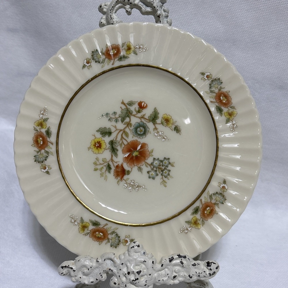 Lenox Temple Blossom Bread & Butter Dessert Plate